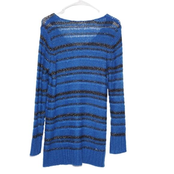 Motherhood Maternity Blue Long-Sleeve Knit Top, XL - Picture 2 of 3